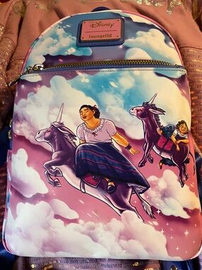 Loungefly Pink & Purple Disney Encanto Unicorn Mini Backpack